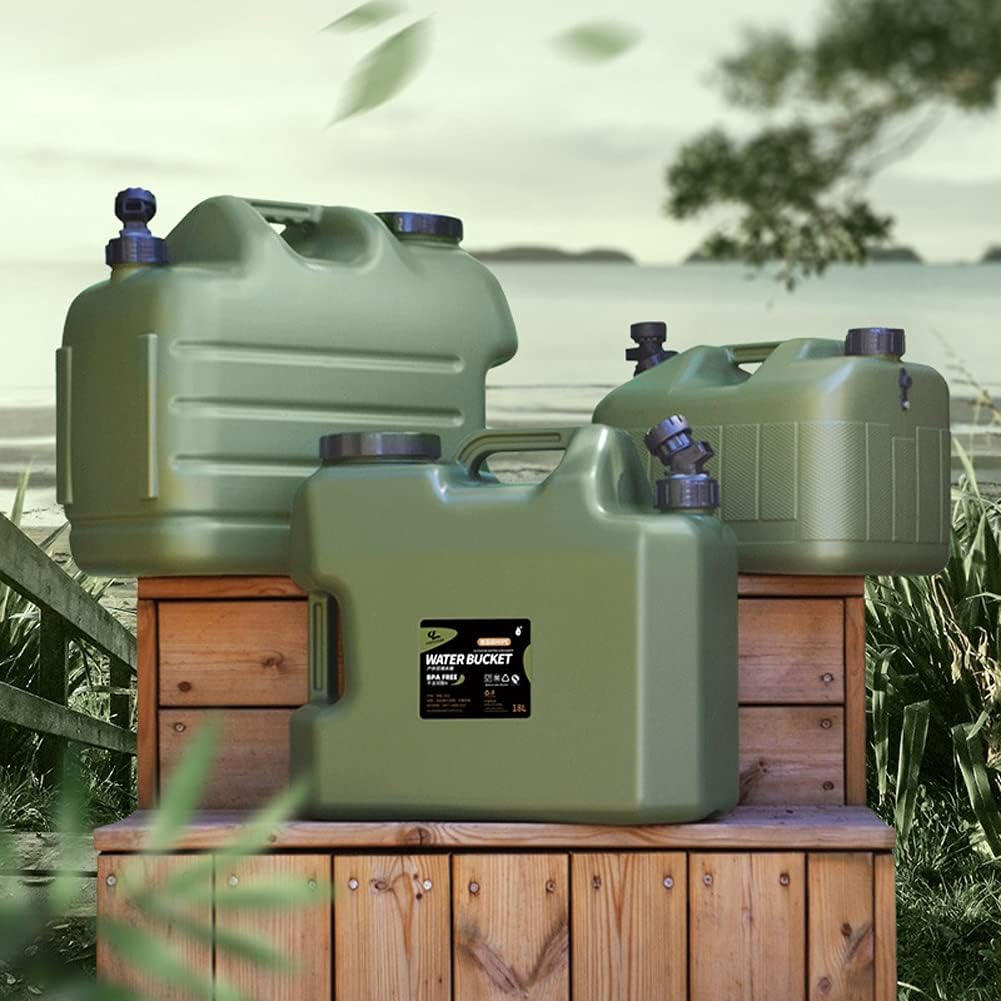Outdoor Water Storage Bucket Tourist Camping Portable Water Reservoir.