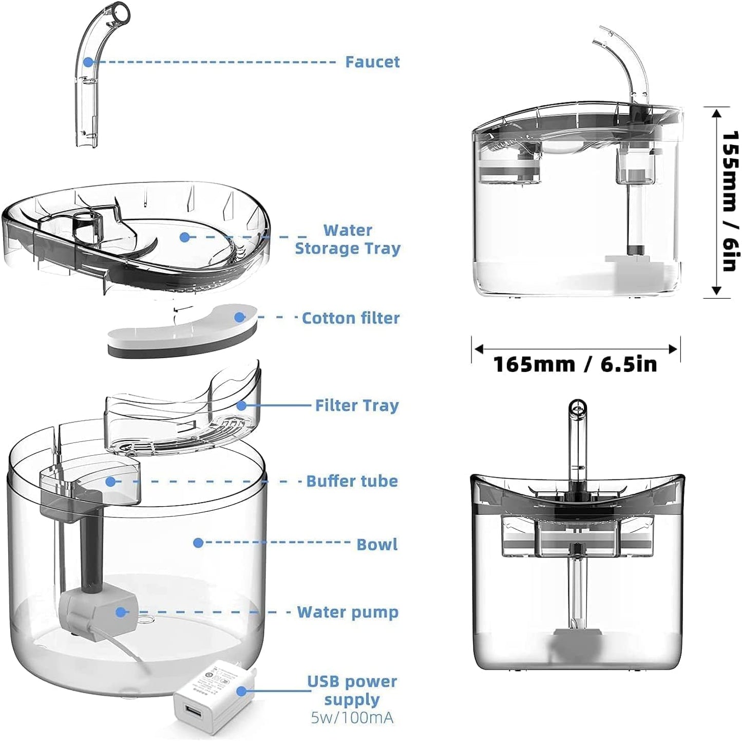 Cat Water Fountain